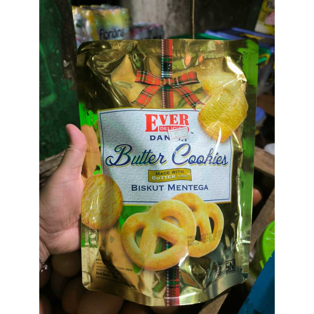 

Danish Butter Cookies Biskuit Mentega 150 Gram