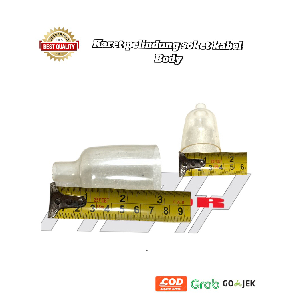 Karet pelindung soket kabel body motor universal