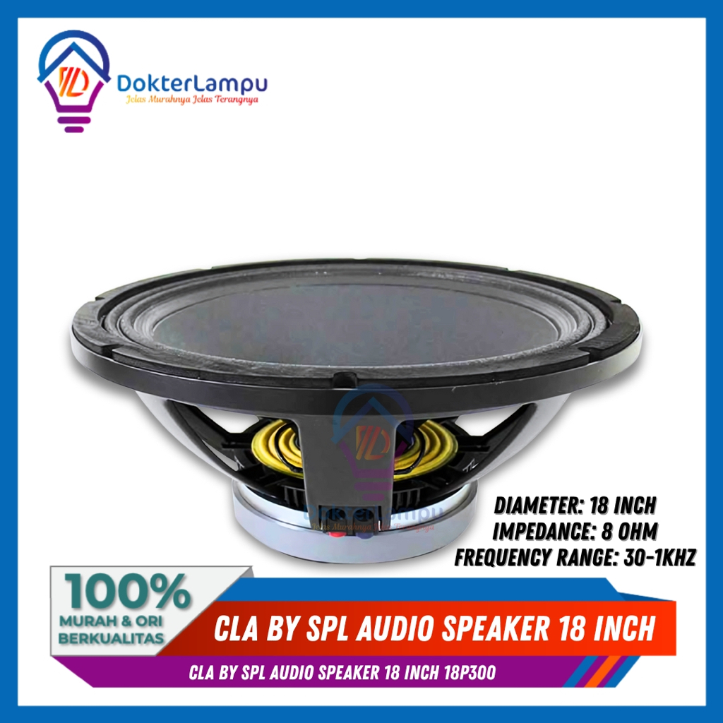 CLA By SPL Audio Speaker 18 Inch 18P300