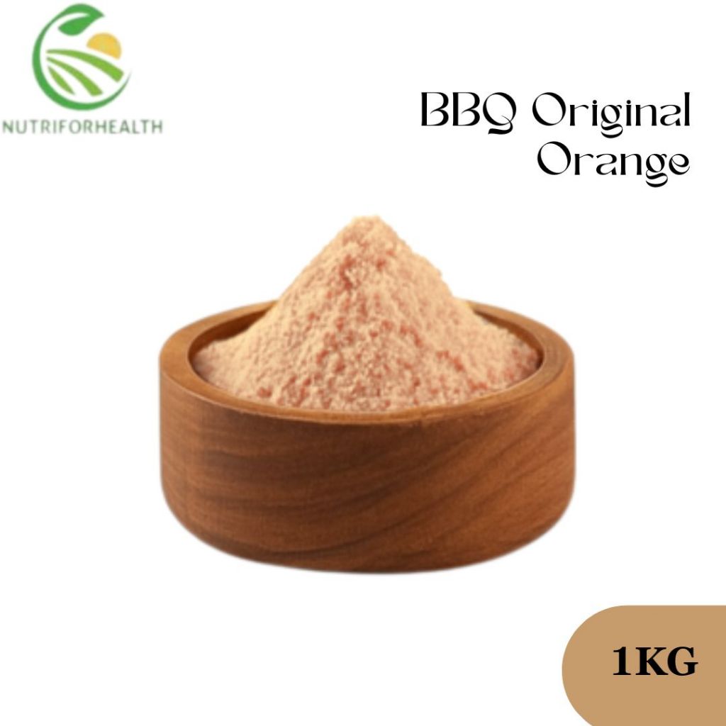 

Bumbu Tabur BBQ Original Orange 1kg – Rasa Smokey Manis Gurih, Warna Cerah & Cocok untuk Camilan hingga Lauk!