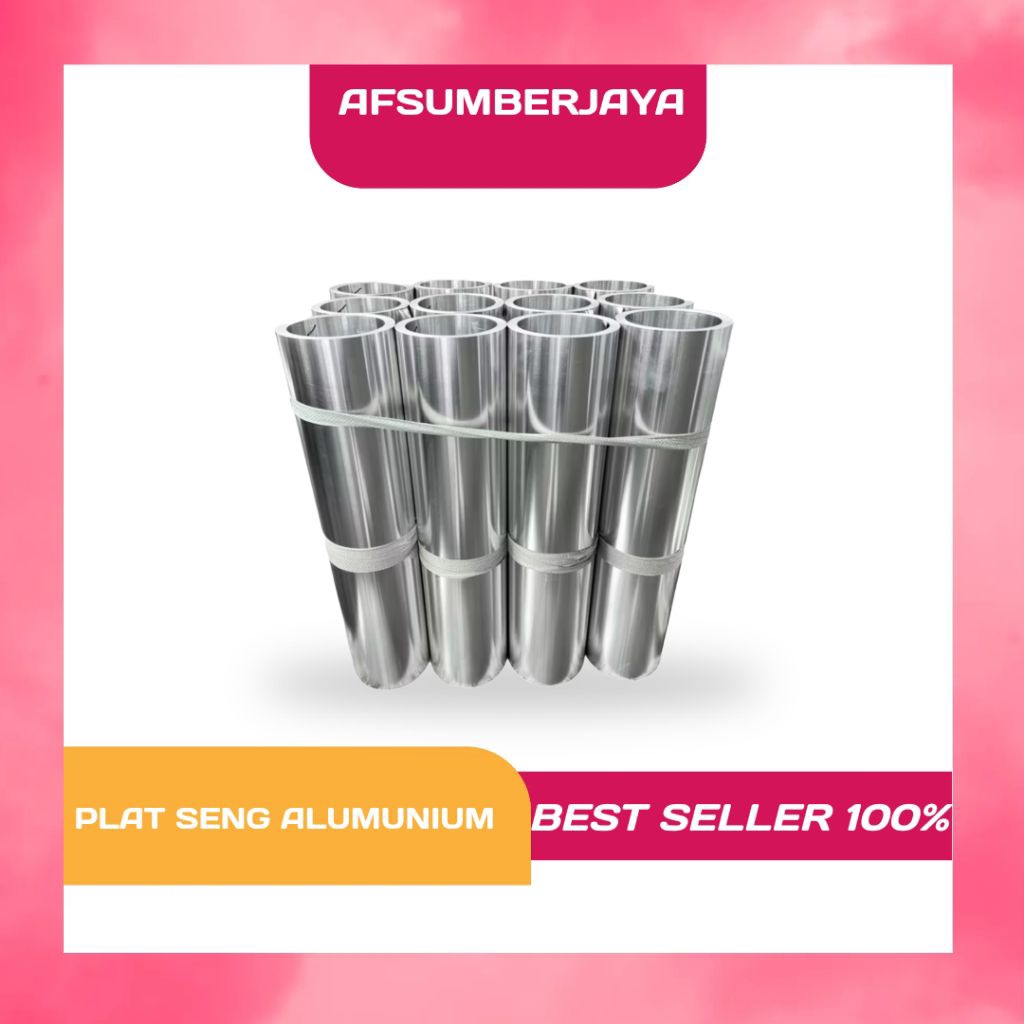 Seng alumunium 0,3mm / plat seng alumunium 0,3mm meteran
