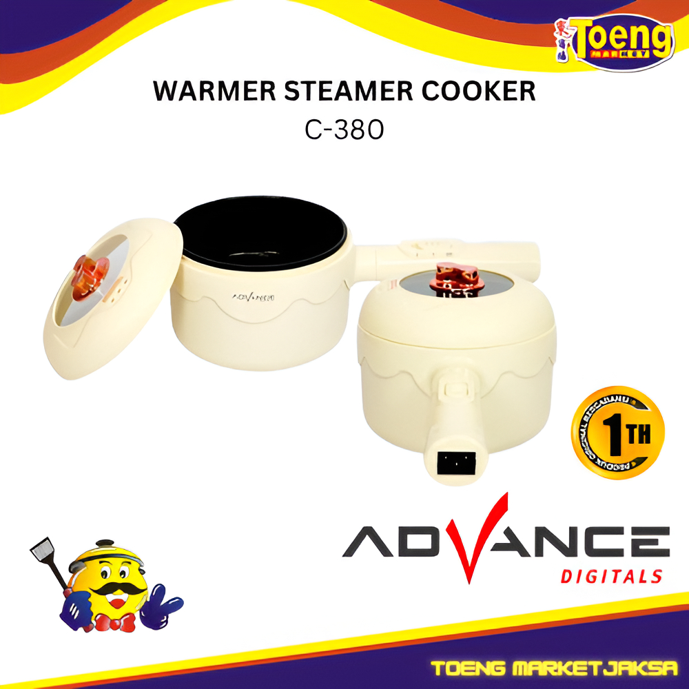 Panci Elektrik Advance - Panci Elektrik Advance - WARMER STEAMER COOKER C-380 ADVANCE