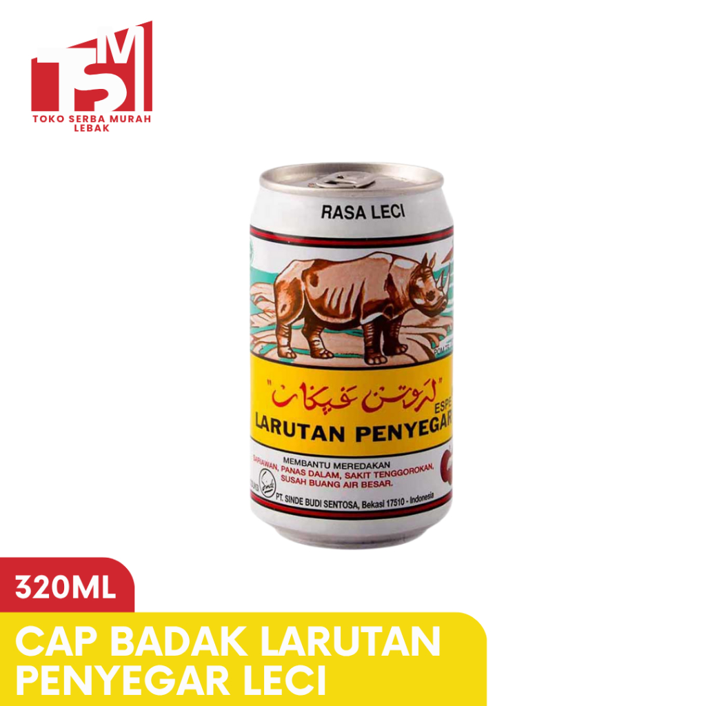 

Cap Badak Larutan Penyegar Leci Kaleng 320ml