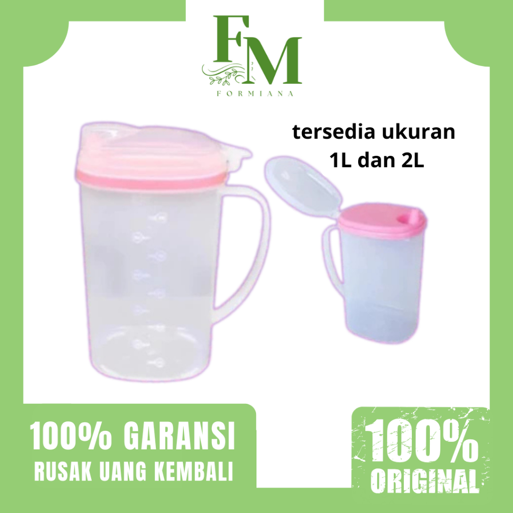 Tempat Minyak Goreng 1L 2L Plastik Tebal Food Grade - Botol Minyak Wadah Minyak Teko Serbaguna - FM