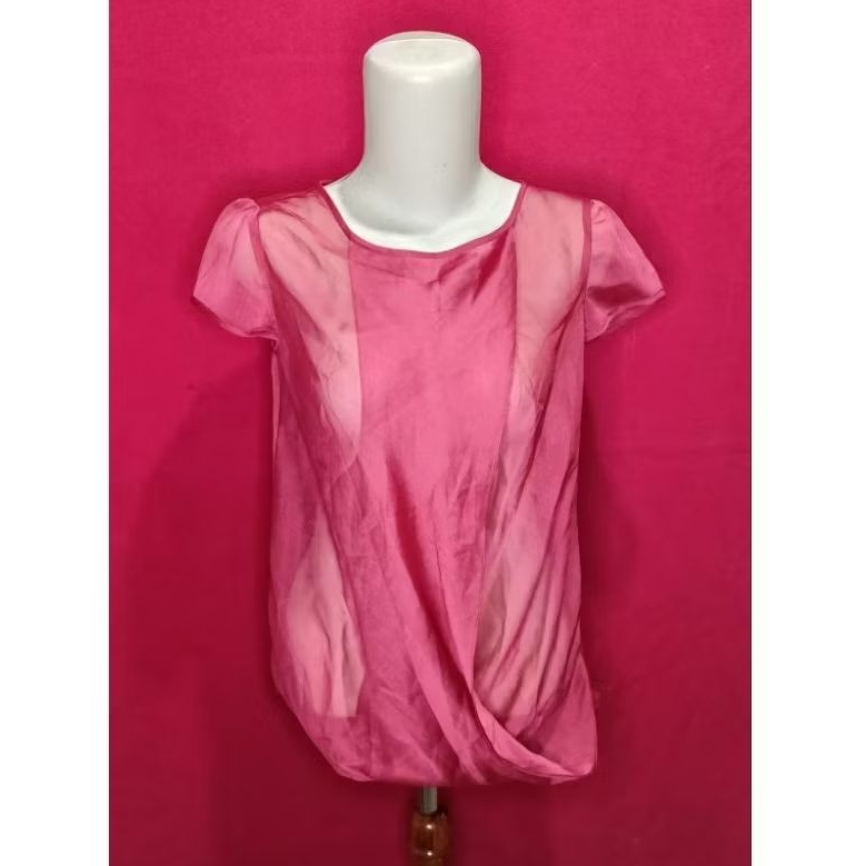 ATASAN ~ BLOUSE PUNCH PINK