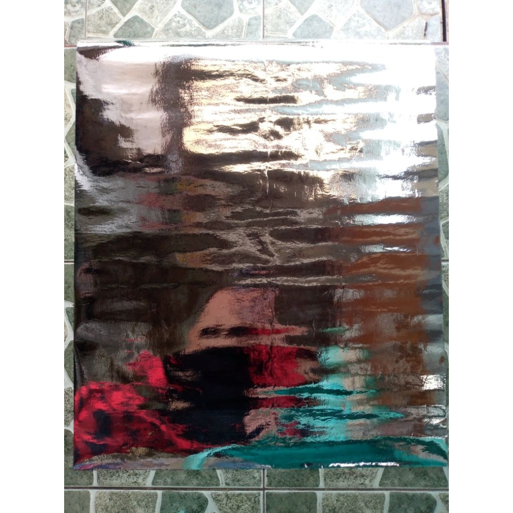 

sampul metalik warna silver