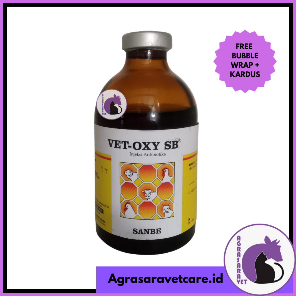 VET-OXY SB 50 ml- VET OXY SB 50ml SANBE FARMA