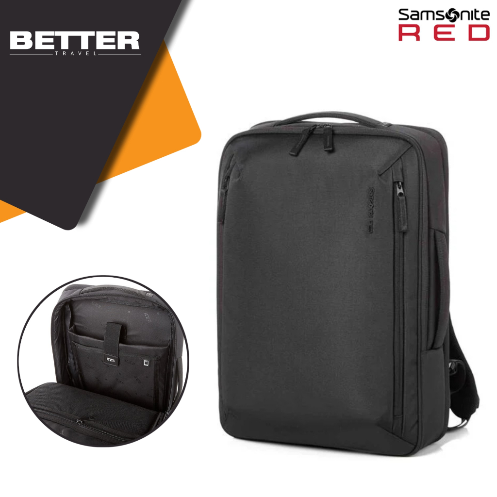 Tas ransel pria SAMSONITE RED backpack laptop 15 inch casual kuliah kantor office original