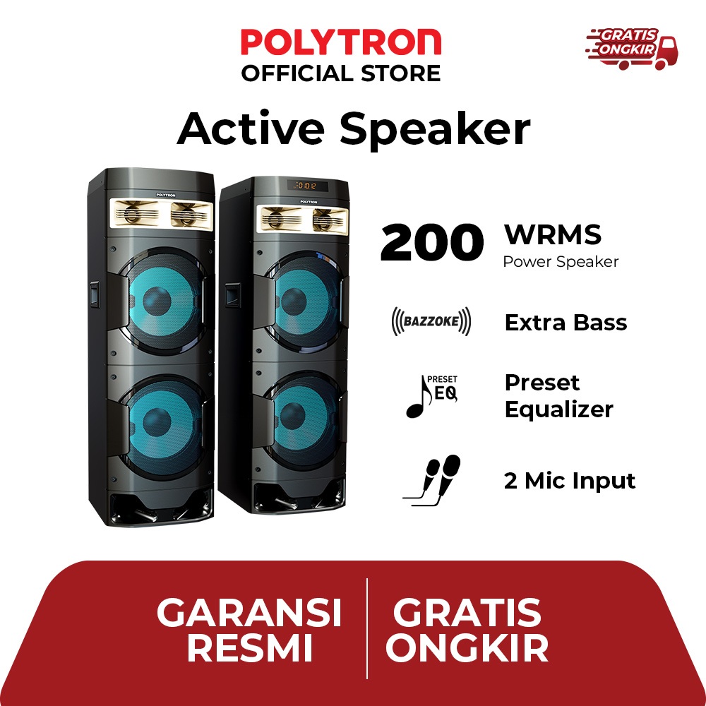 POLYTRON Active Speaker PAS 10DF28