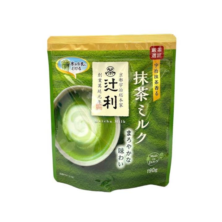 

(PO JP) Tsujiri Kyoto Uji Matcha Milk Powder 190gr Minuman Bubuk Susu Matcha Original Jepang Japan