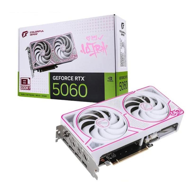 COLORFUL iGame GeForce RTX 5060 Ultra W DUO OC 8GB-V | VGA NVIDIA RTX5060