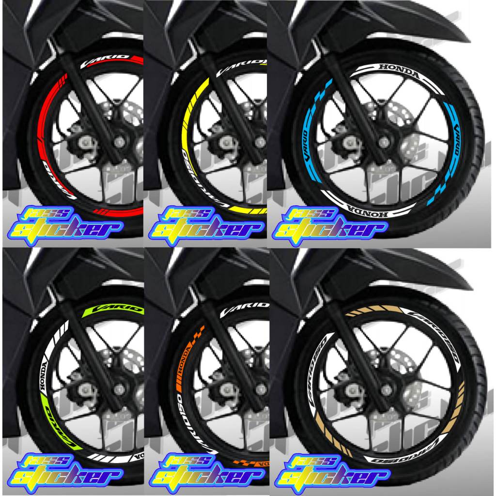 COD STICKER PELEK VARIO 125 / 150 /160 / STIKER PELEK VARIO / VARIASI PELEK VARIO / AKSESORIS  PELEK