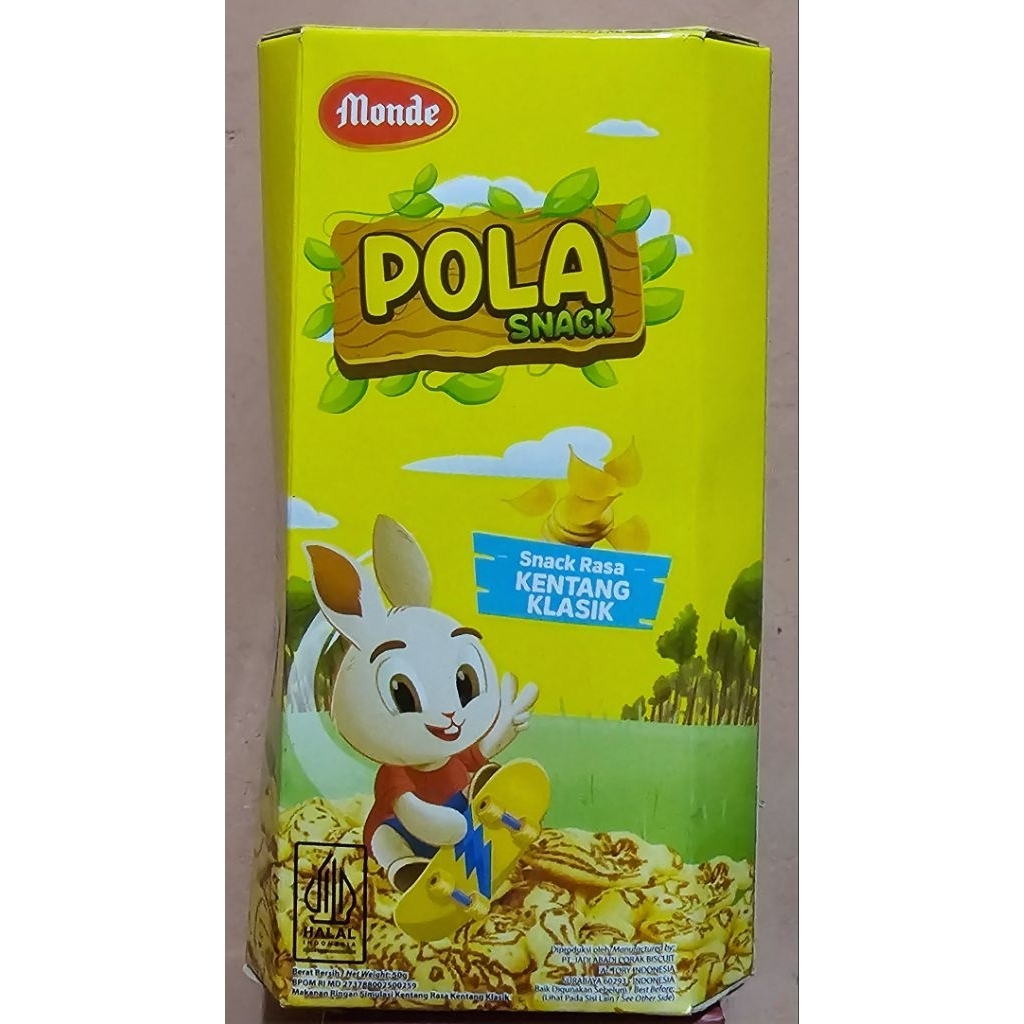 

MONDE Pola Snack Hexsa 50gr Box