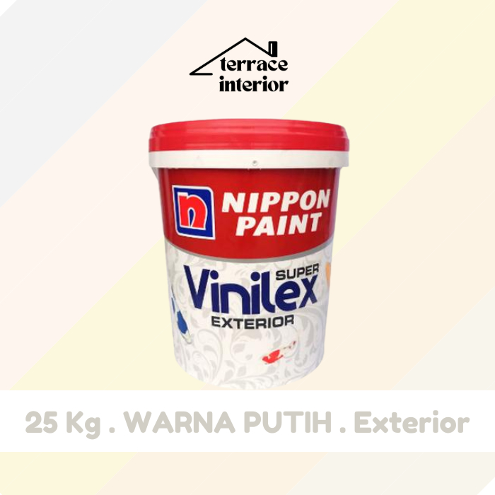 Cat Tembok Vinilex Exterior Putih 25 Kg