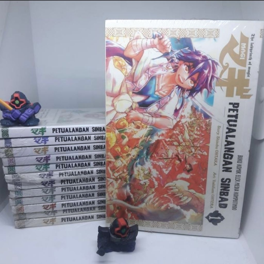 Komik Magi Petualangan Sinbad by Shinobu Ohtaka (Satuan / Eceran / Cabutan)
