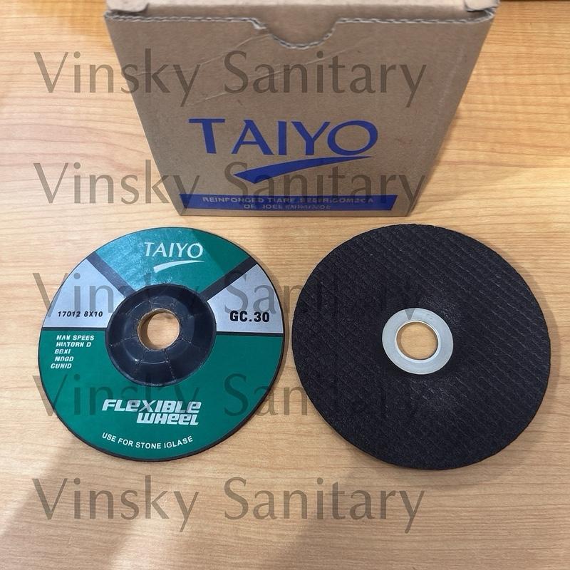 Batu Gerinda FLEKSIBEL GC TAIYO 4 Inch / Batu Gurinda Poles GRANIT KERAMIK