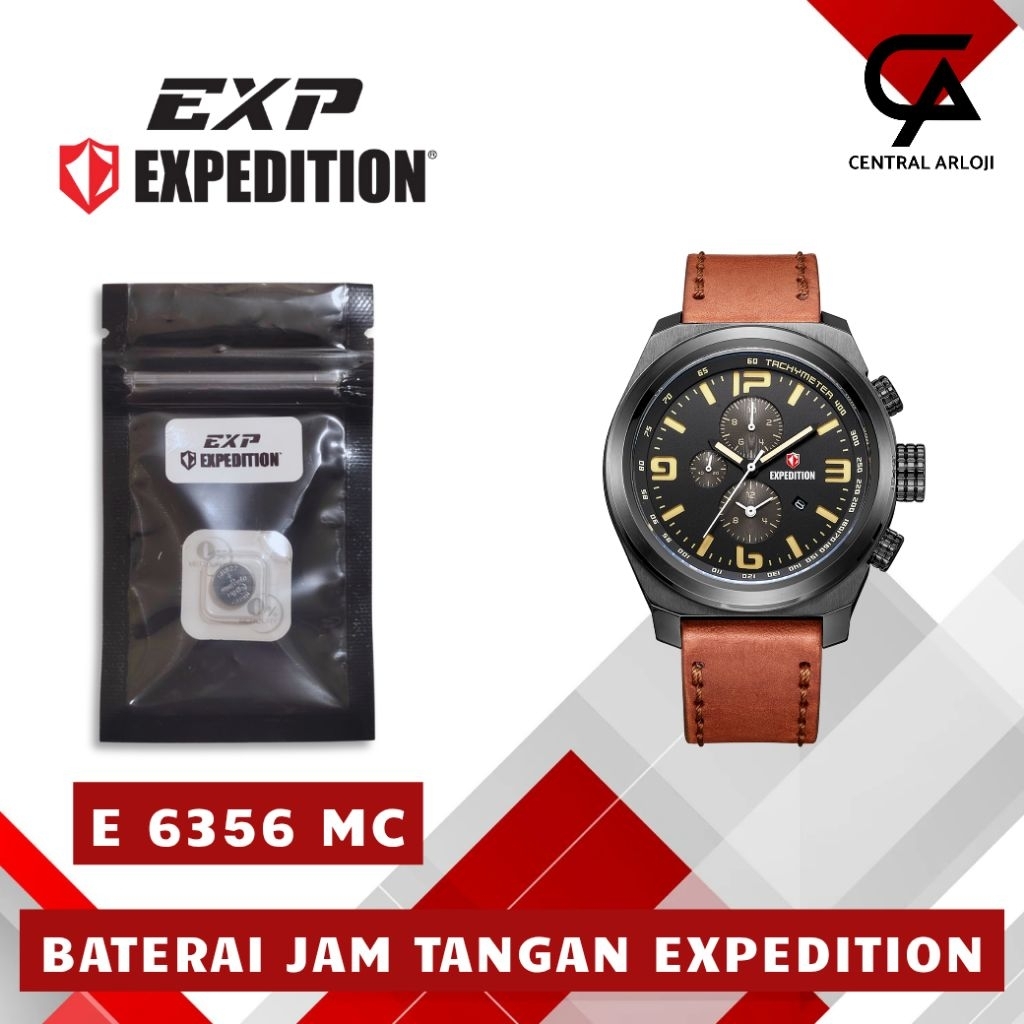 Baterai Jam Tangan Expedition E 6356 MC Original