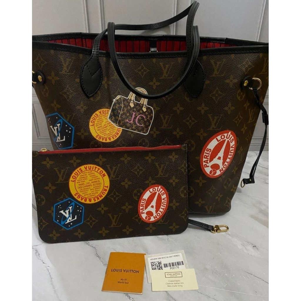 SPLIT PAYMENT LV Neverfull MM World Tour 2019