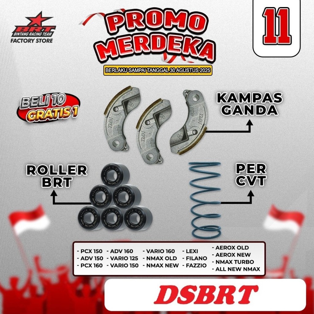 KAMPAS GANDA OTOMATIS BRT VARIO 125 VARIO 150 VARIO 160 PCX 150 ADV 150 PCX 160 ADV 160