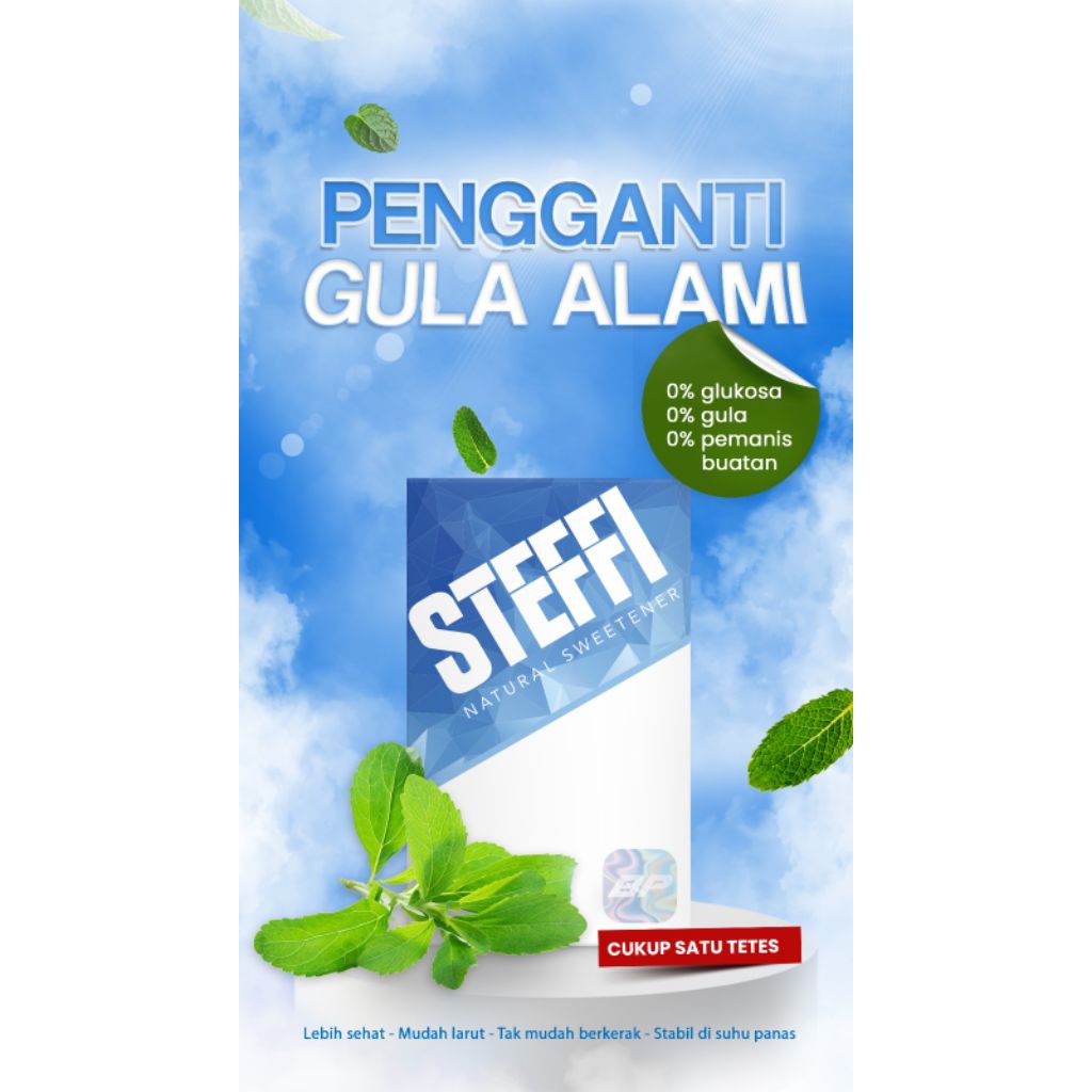 

STEFFI PRO PENGGANTI GULA ALAMI 0 KALORI ORIGINAL