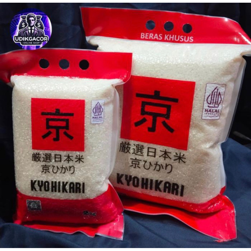 

BERAS KYOHIKARI - BERAS JEPANG PREMIUM - JAPONICA RICE 5KG / 2KG - BERAS SUSHI - BERAS PULEN LENGKET