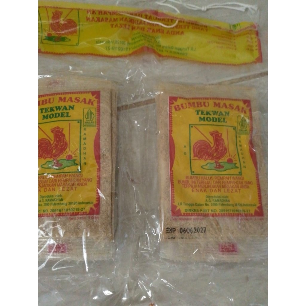 

bumbu tekwan exp 2027 isi 10 bks