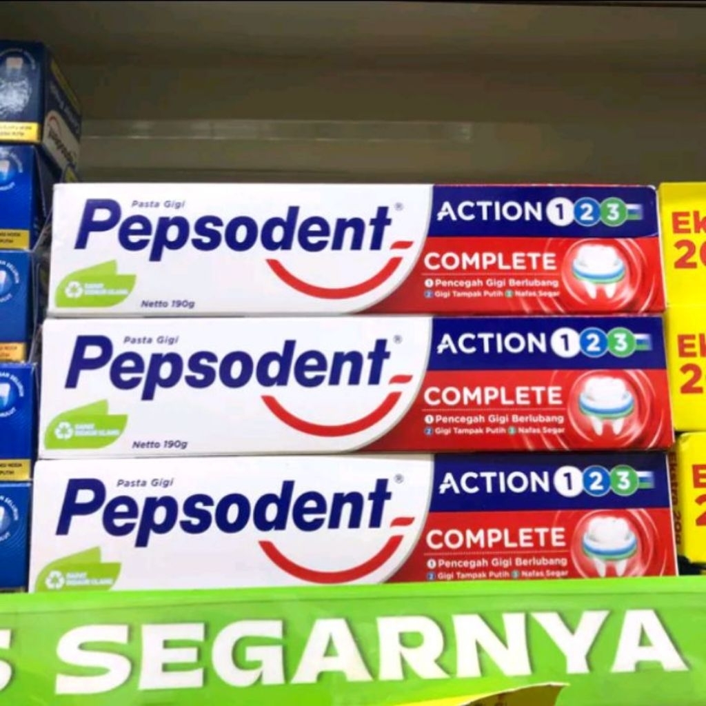 PEPSODENT ACTION 123 COMPLETE 190g