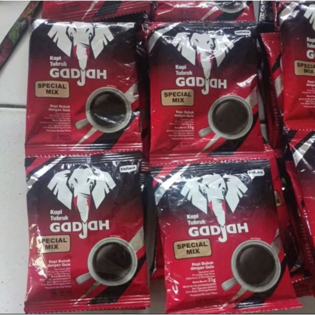 

KOPI TUBRUK GADJAH SPESIAL MIX (@10) SACHET PROMO