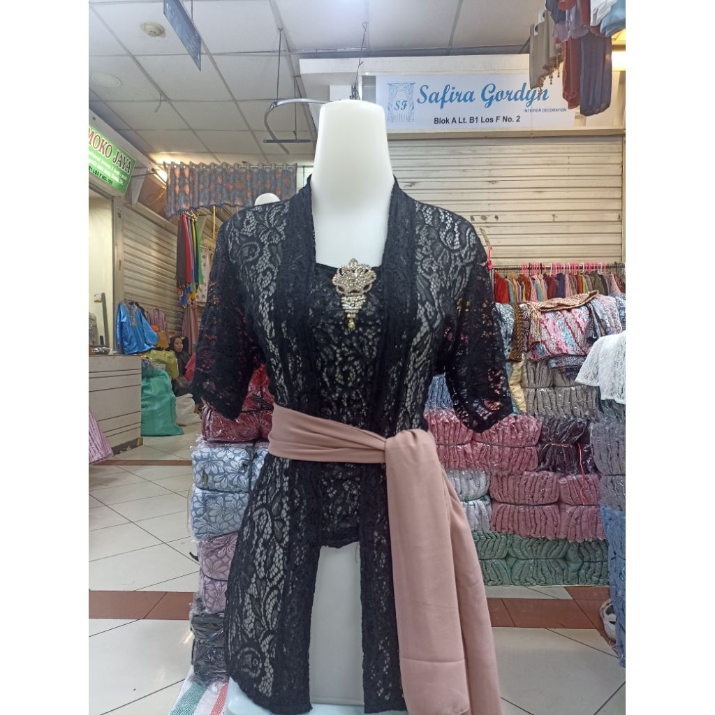 KEBAYA BROKAT / Setelan kebaya brokat / Atasan tradisional kebaya wanita / kebaya wisuda / kebaya ba