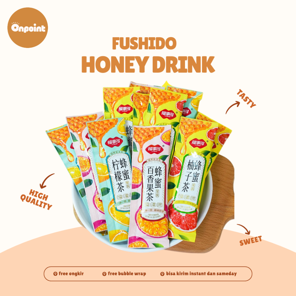 

Fushido Honey Drink | Minuman Madu Dengan Varian Rasa