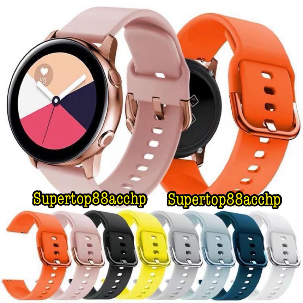 Strap Smartwatch Eggel Tempo 4 Active/Eggel Tempo 4 Pro 2025 Tali Jam Rubber Colorful Buckle Model A