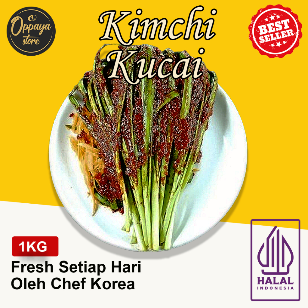 

Freash Kimchi Kucai 1Kg Dibuat Oleh Chef Korea Enak