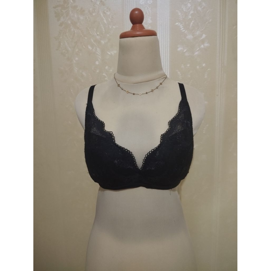 BRA WANITA PUSH UP WACOAL lB 4540 BLACK