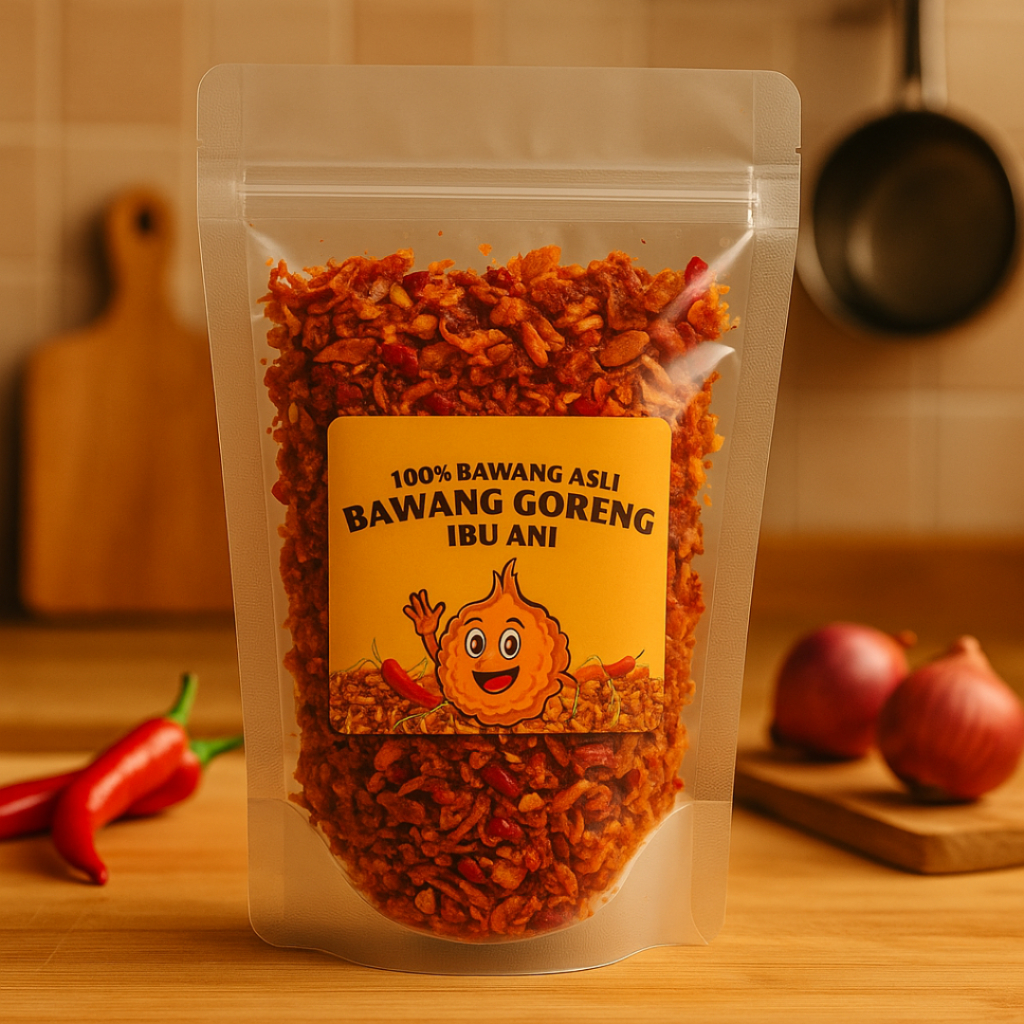 

Bawang Goreng Ibu Ani | Original & Pedas | Bawang Renyah Homemade Tanpa Pengawet