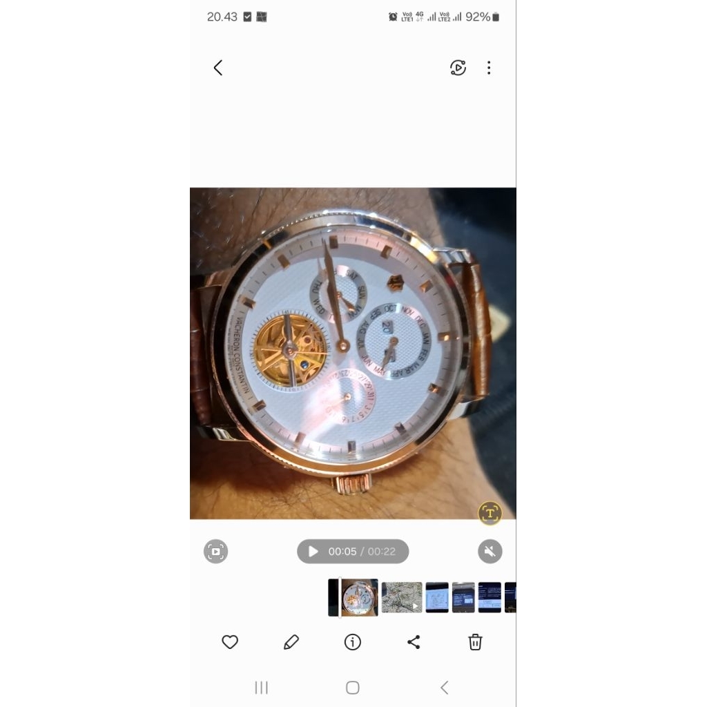 jam vacheron constantine