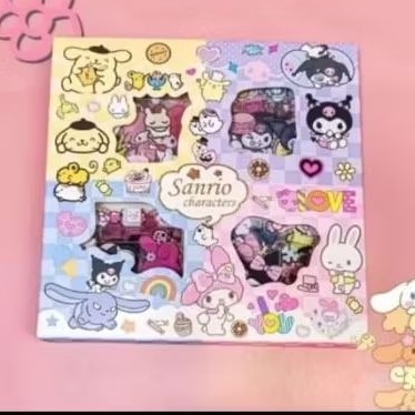 

stiker Labubu-Sanrio-Momo random 1 pack lucuu dan unik || Pandapop