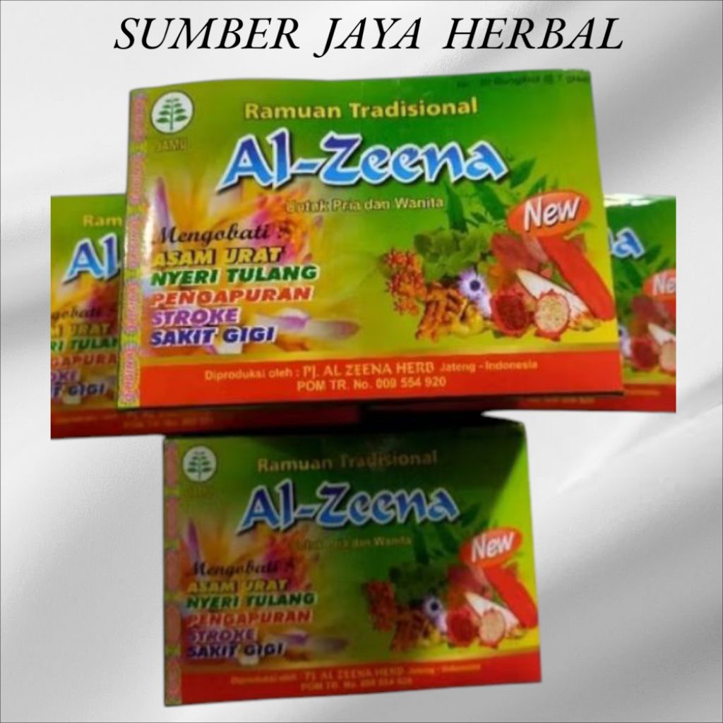 

AL ZEENA SERBUK ISI 30 BUNGKUS 7 GRAM ORI ASAM URAT LINU
