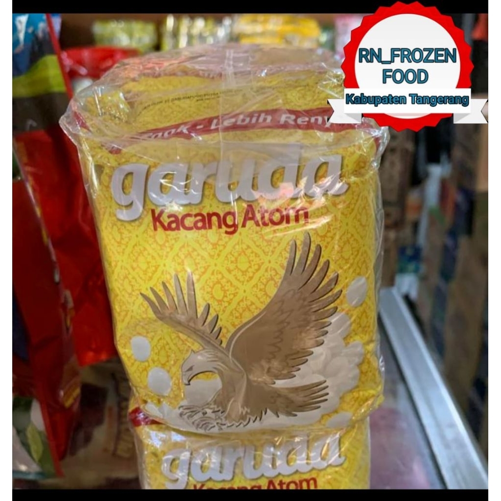 

KACANG ATOM GARUDA 20 GRAM ECERAN 1000 1 BANDED ISI 10 PCS