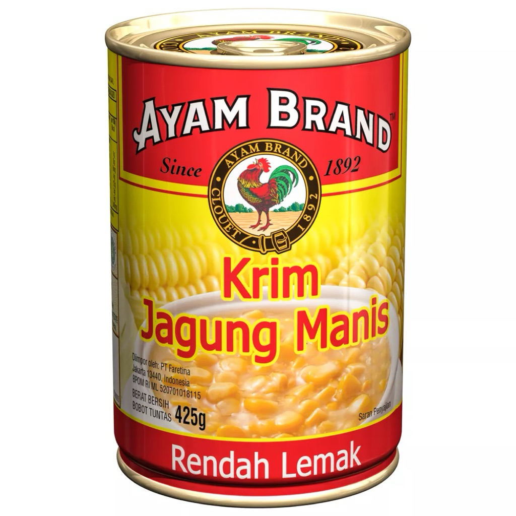 

Sweet Corn Cream Style 425 Gram