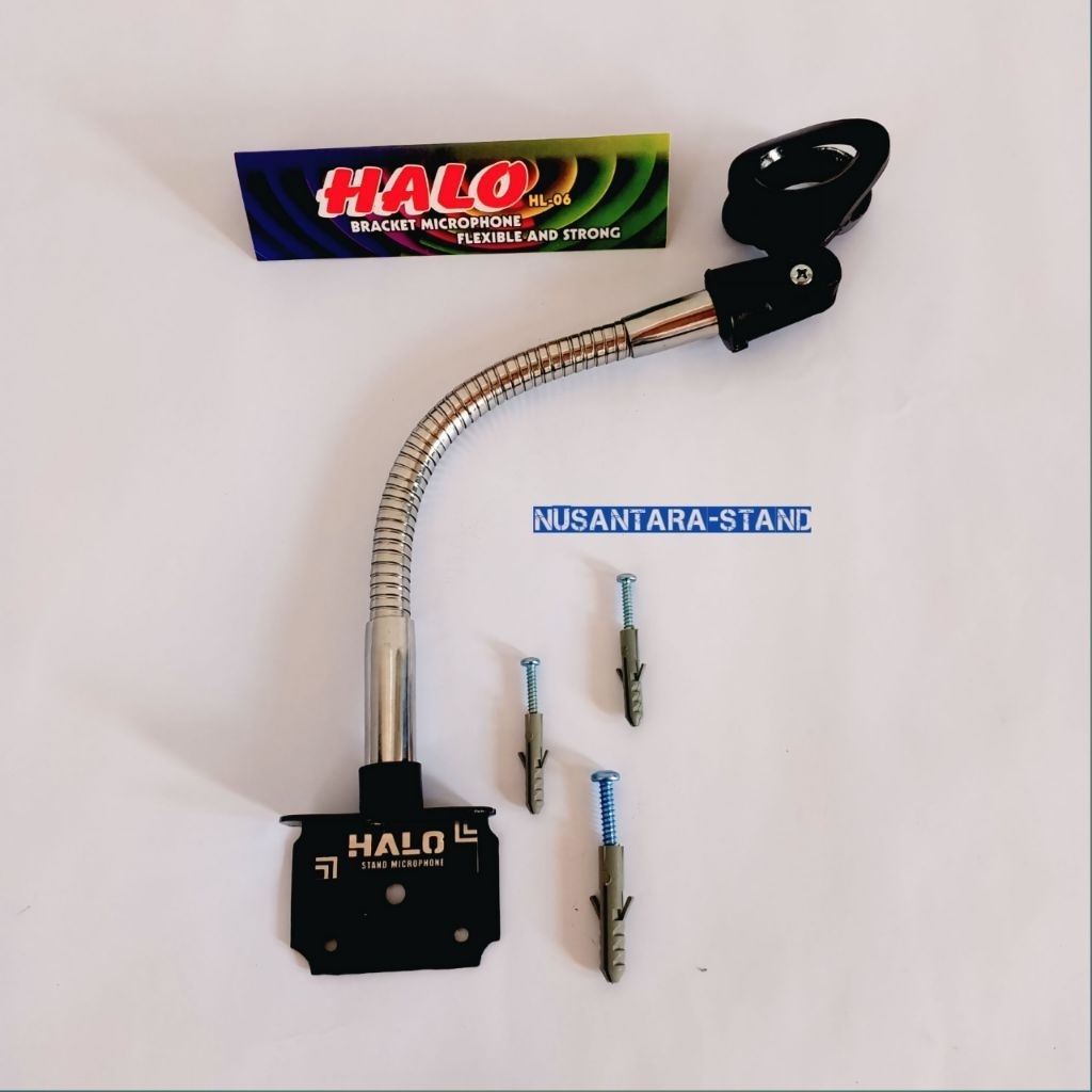 Stand Mic Dinding Halo