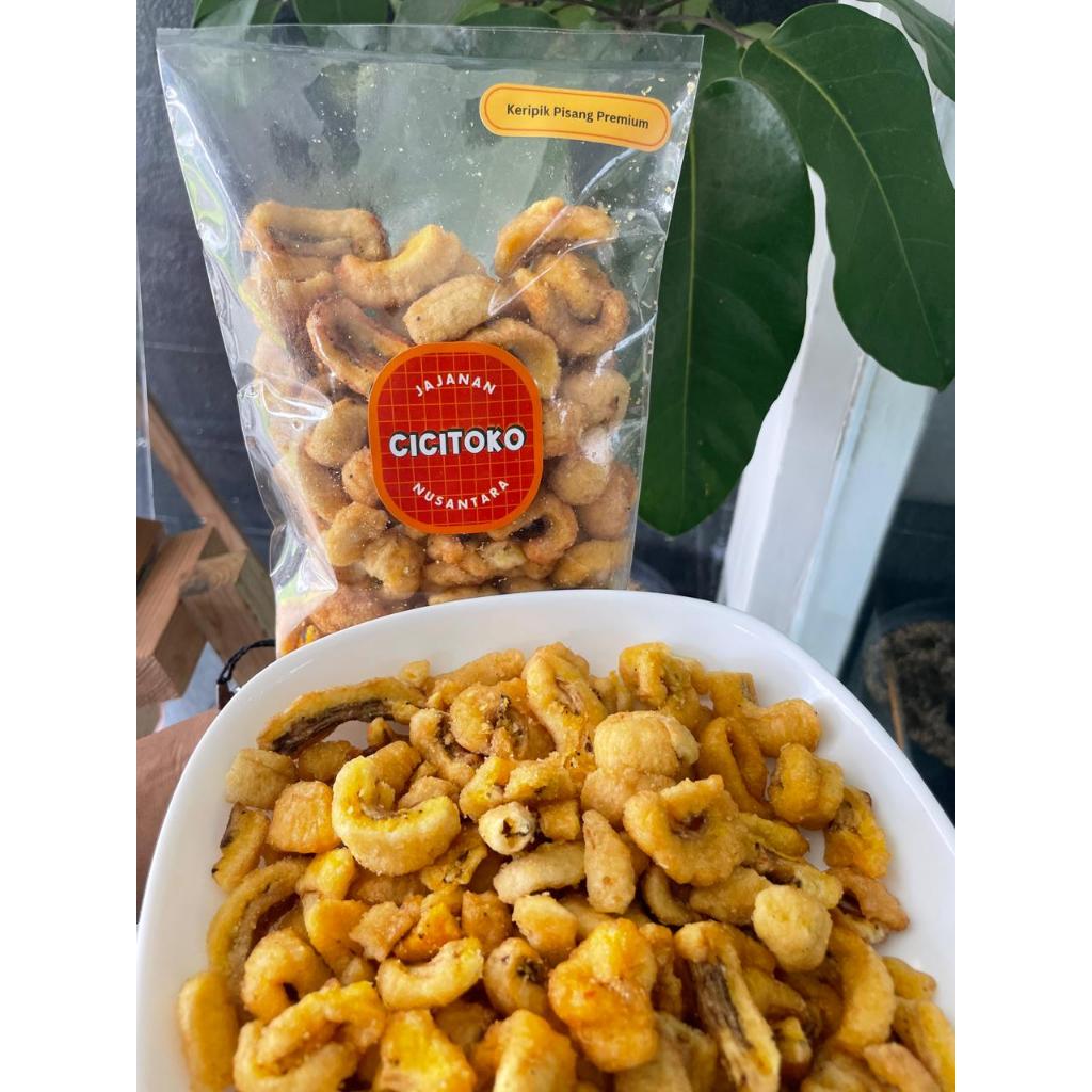 

CICITOKO Jajanan Nusantara - Keripik Pisang Premium / Rambak Pisang - 1 size