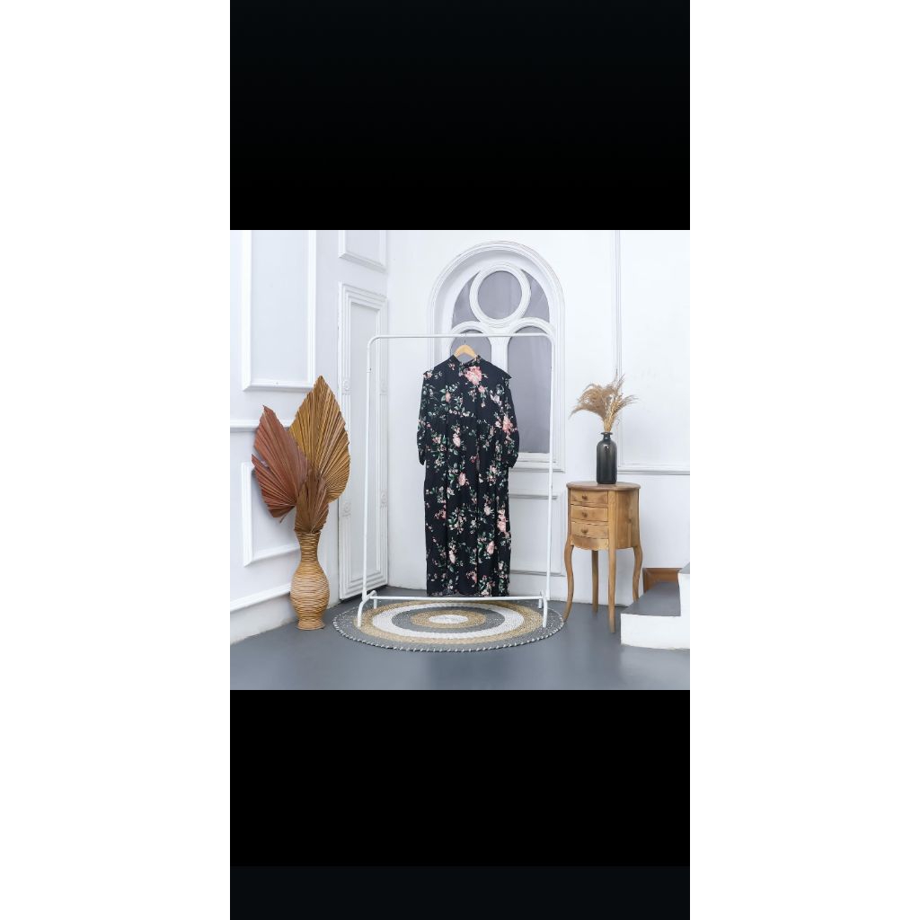 Gamis Midi Dres Daster Allea Model Terbaru 2025