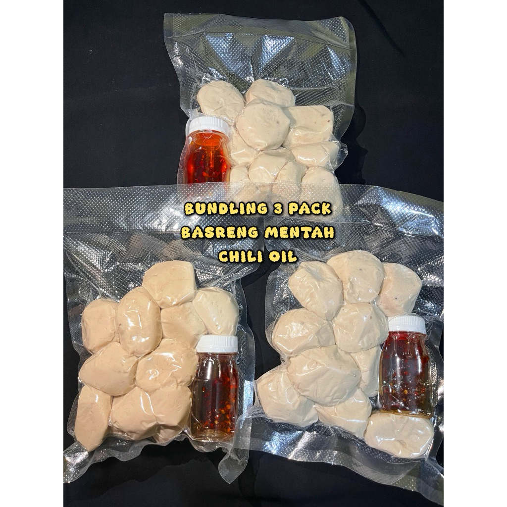 

bundling 3 basreng mentah Chili oil termurah basreng viral