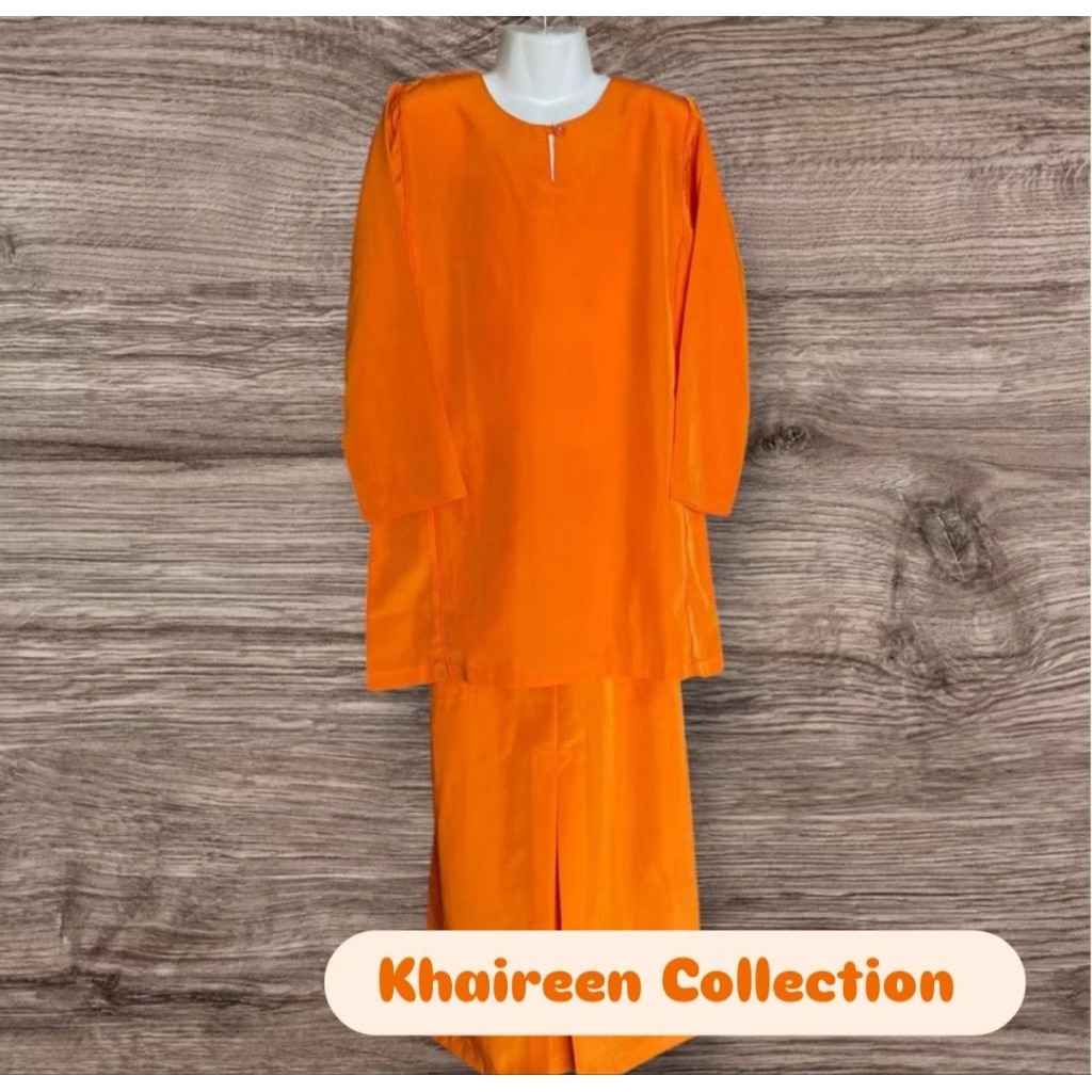 Seragam Muslim anak perempuan umur 6-12 tahun/Baju Melayu anak perempuan/Baju Ngaji anak cewek