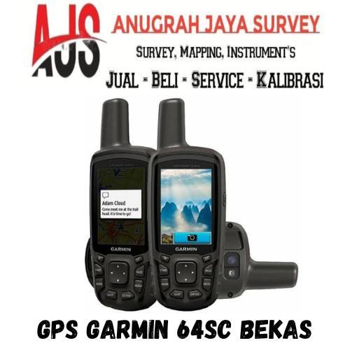 Garmin GPS Map 64SC Second / Bekas Siap Pakai