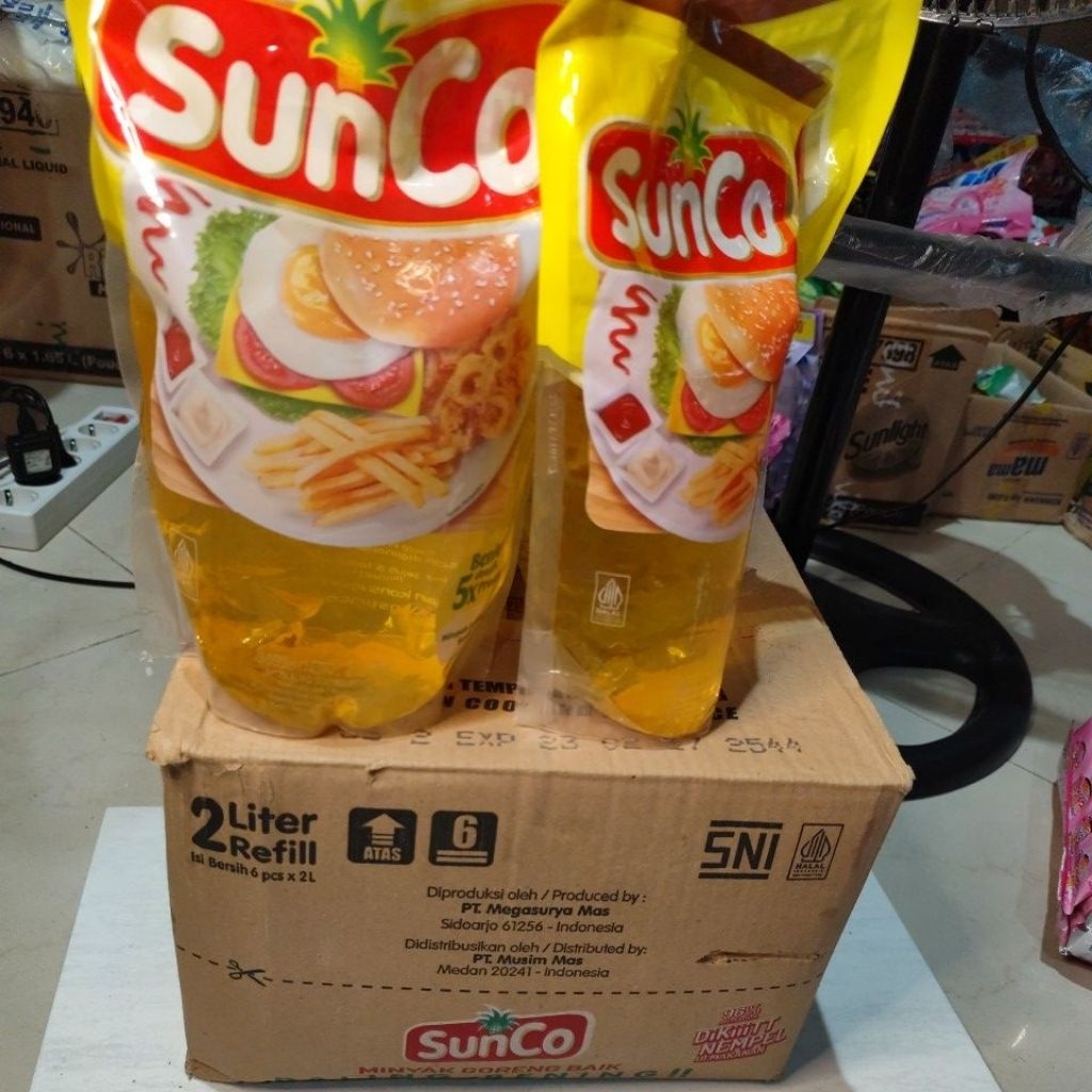 

Minyak goreng Sunco karton 12 Liter