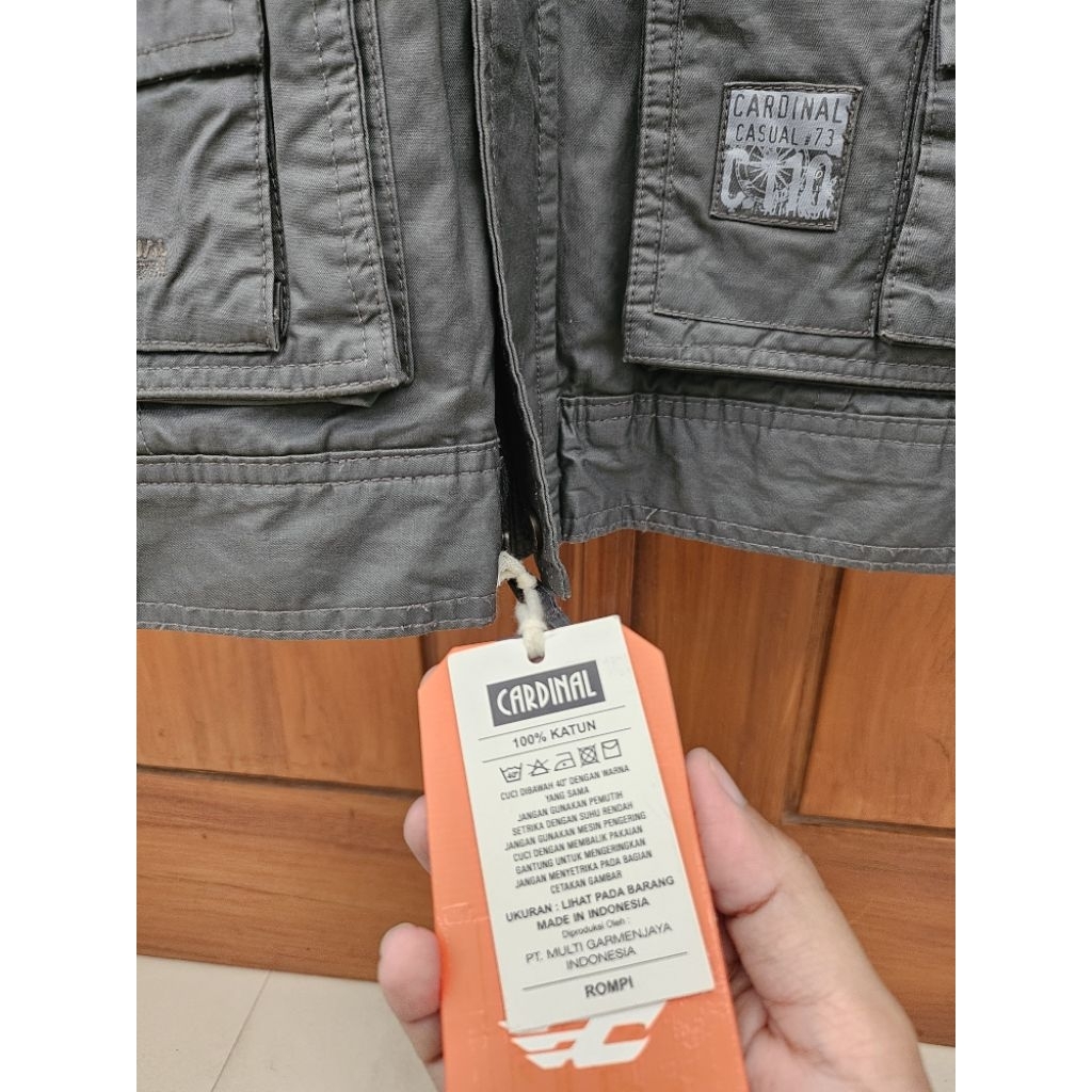 Cardinal Jaket Rompi Armi 013 Size L