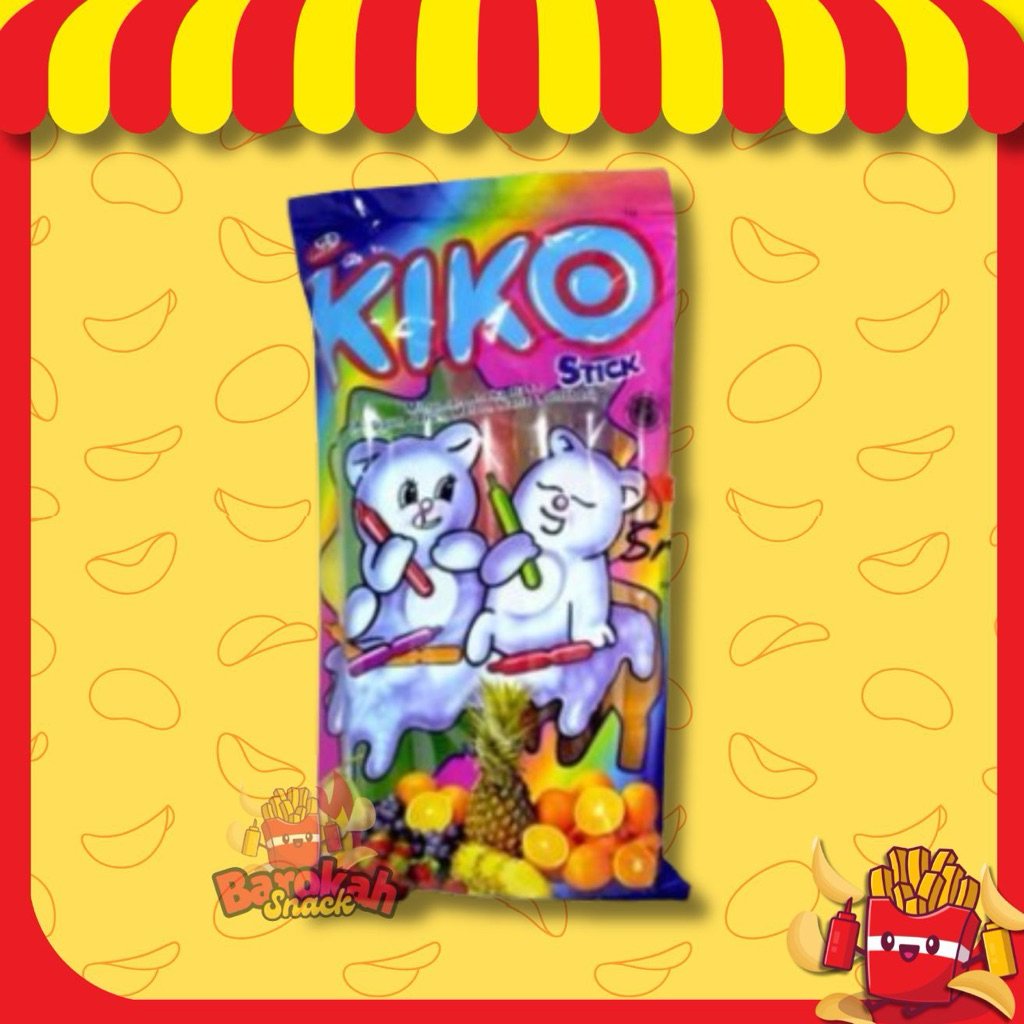 KIKO ICE STIK / ES KIKO / JAJAN VIRAL / JAJAN JADUL / SNACK HARIAN / CHIKY / RENTENG / SNACK ANAK AN
