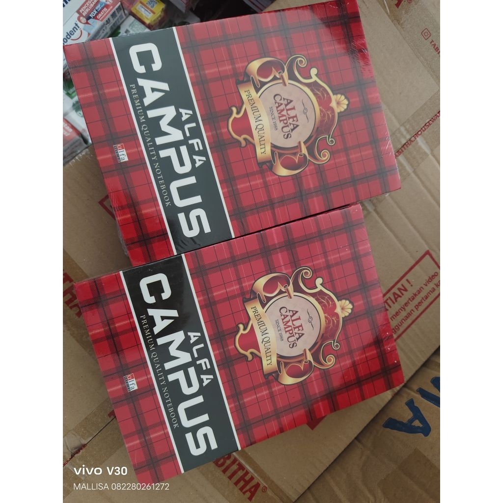 

Buku Tulis Besar Campus Alfa Big Bos 1pak isi 10pc