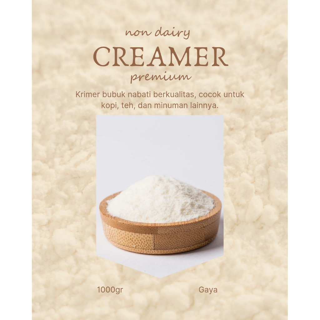 

Krimer Bubuk - Non Dairy Creamer 1kg